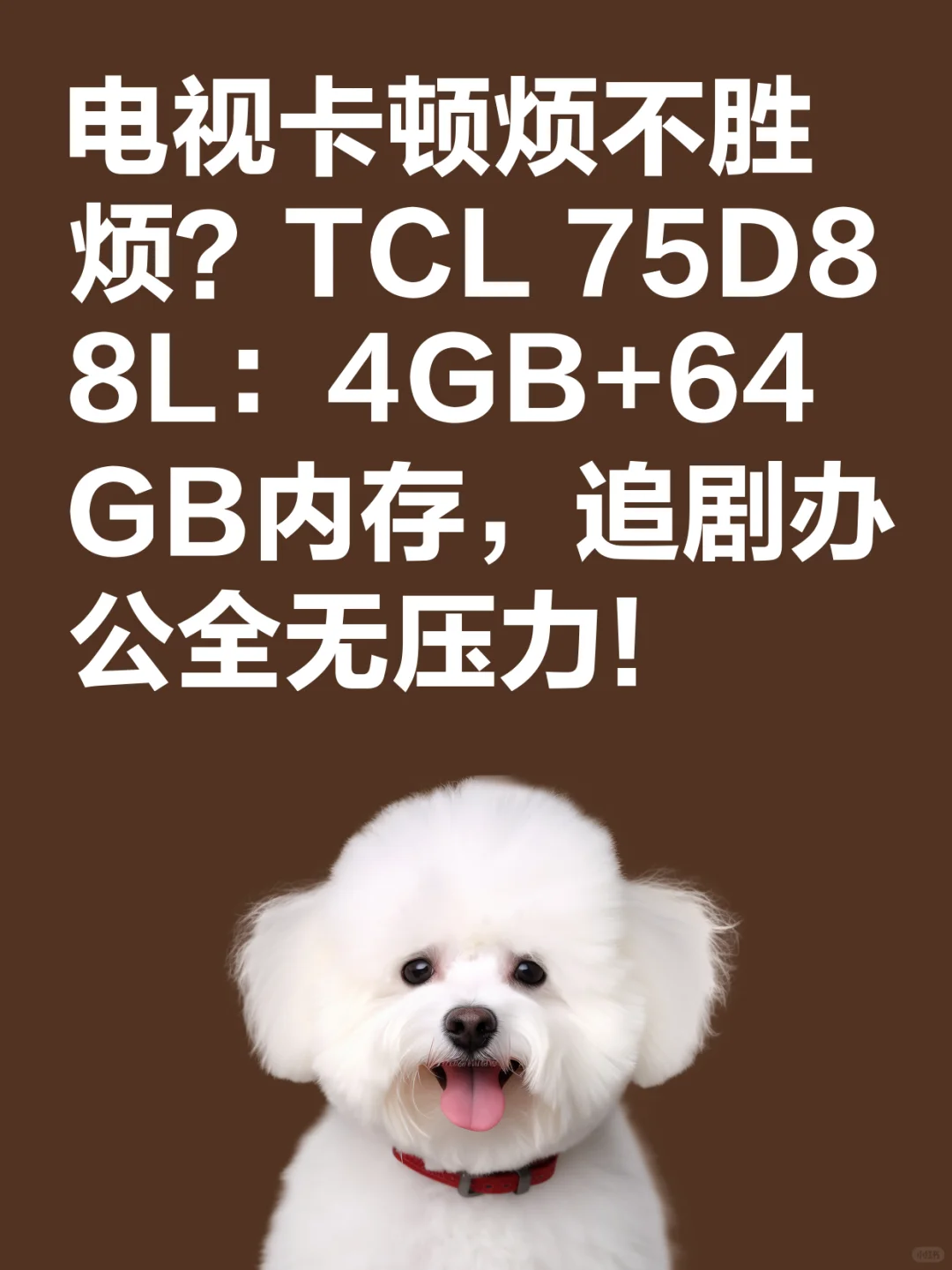 电视总卡顿？大内存神机让我告别焦虑