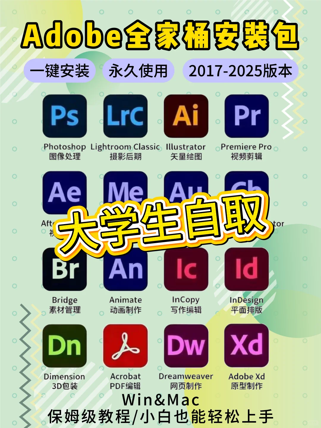 2025Adobe全家桶正版下载｜新手秒上手攻略