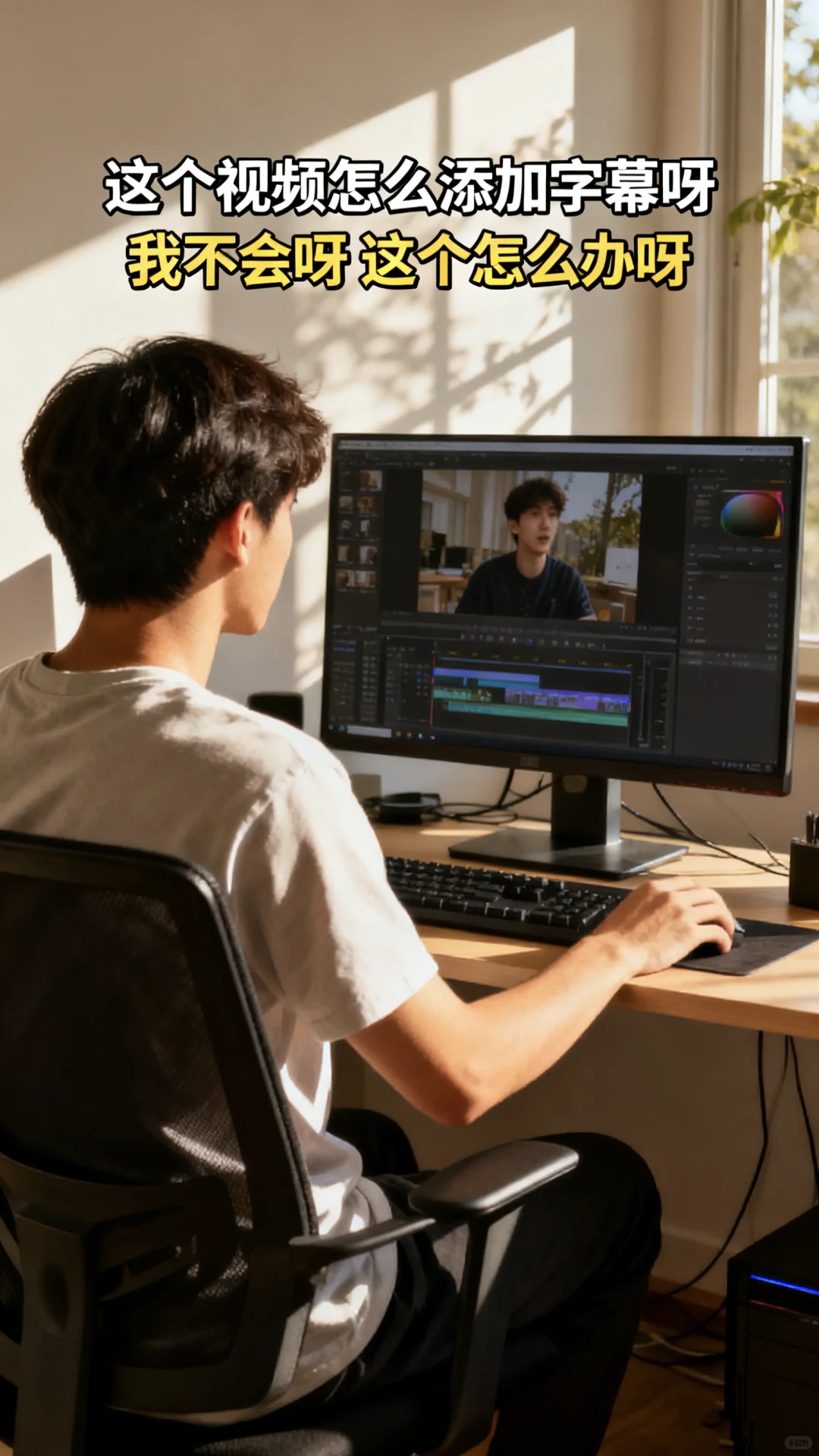 电脑视频字幕神器，剪辑效率直接拉满！