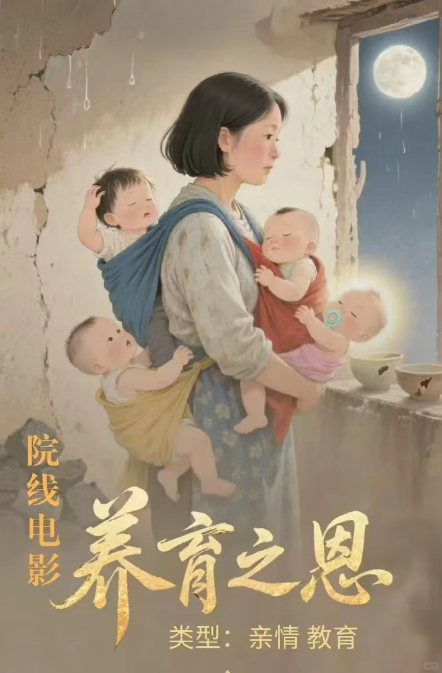 横店-院线电影《养育之恩》演员招募