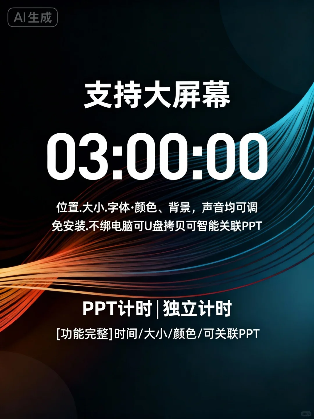 🔥PPT计时救星！会议演讲不慌了✨