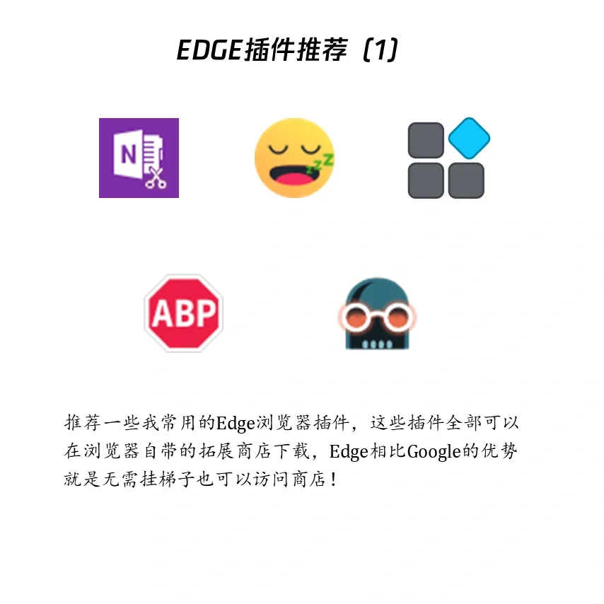 Edge浏览器实用插件分享（1）