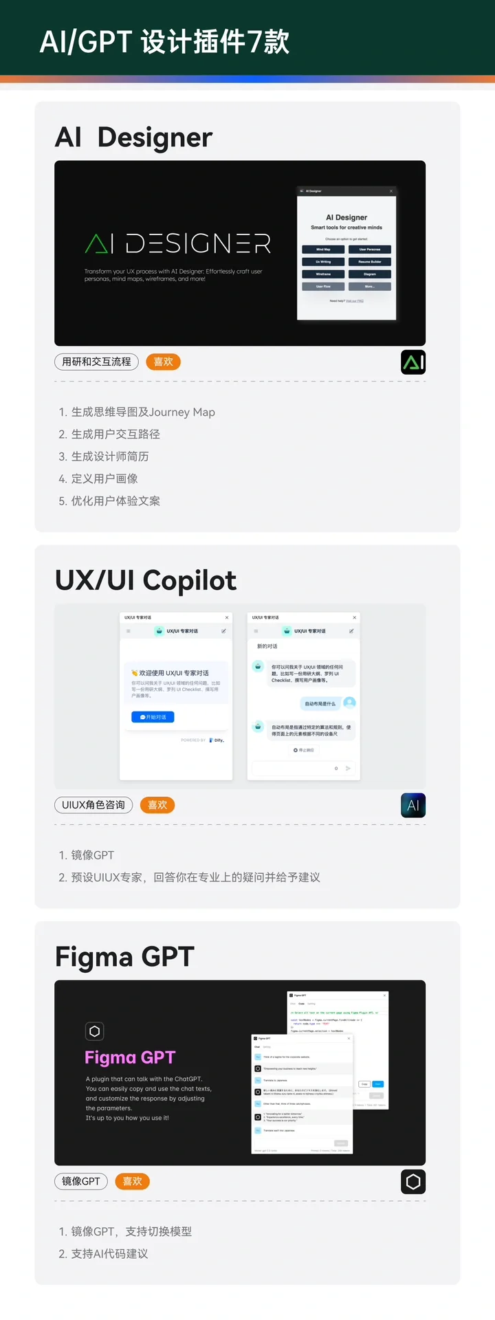 figma好用插件分类汇总推荐