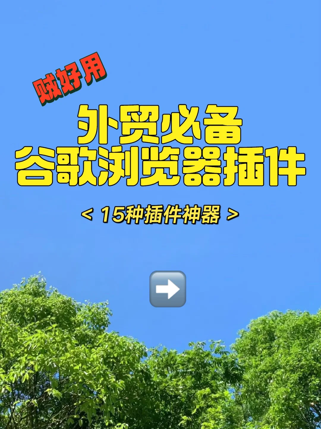 谷歌浏览器插件大全！