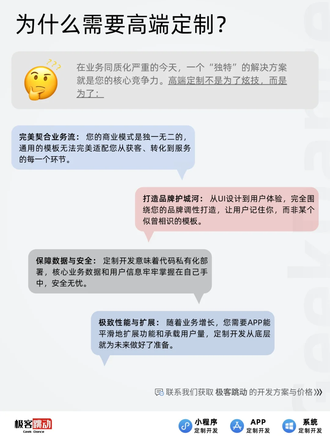 为什么需要高端定制APP？