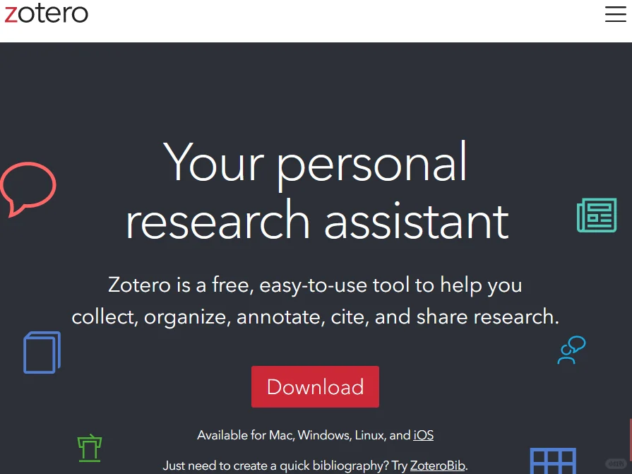 Zotero软件及其插件分享（一）