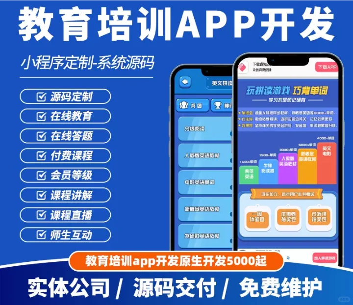 开发了一个在线教育APP，用了3.1w，怎么样