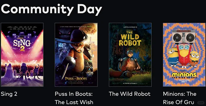 Cineplex Community Day社区日看免费电影