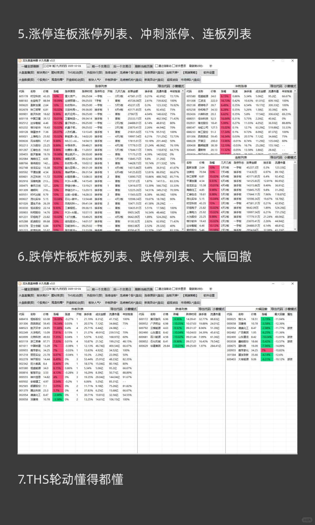 龙头复盘神器，永久免费！