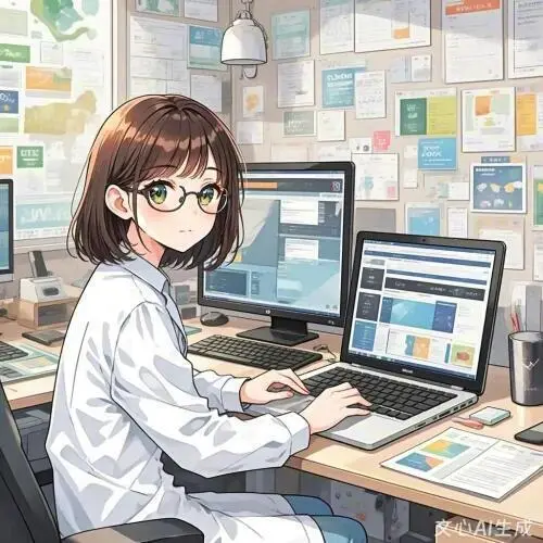 百度程序媛用文心app生成漫画形象