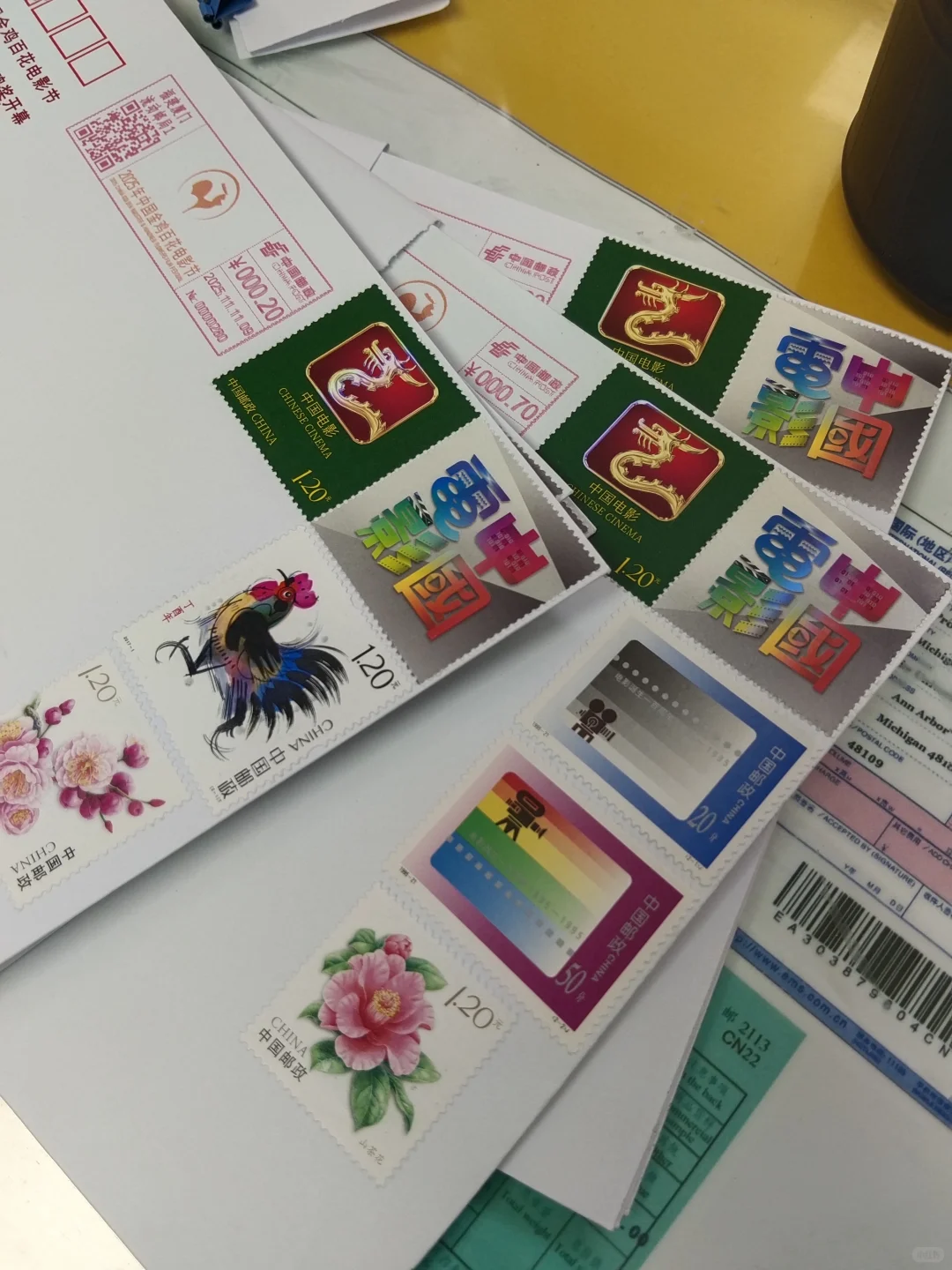 第38届中国🇨🇳电影🎦金鸡奖。明信片