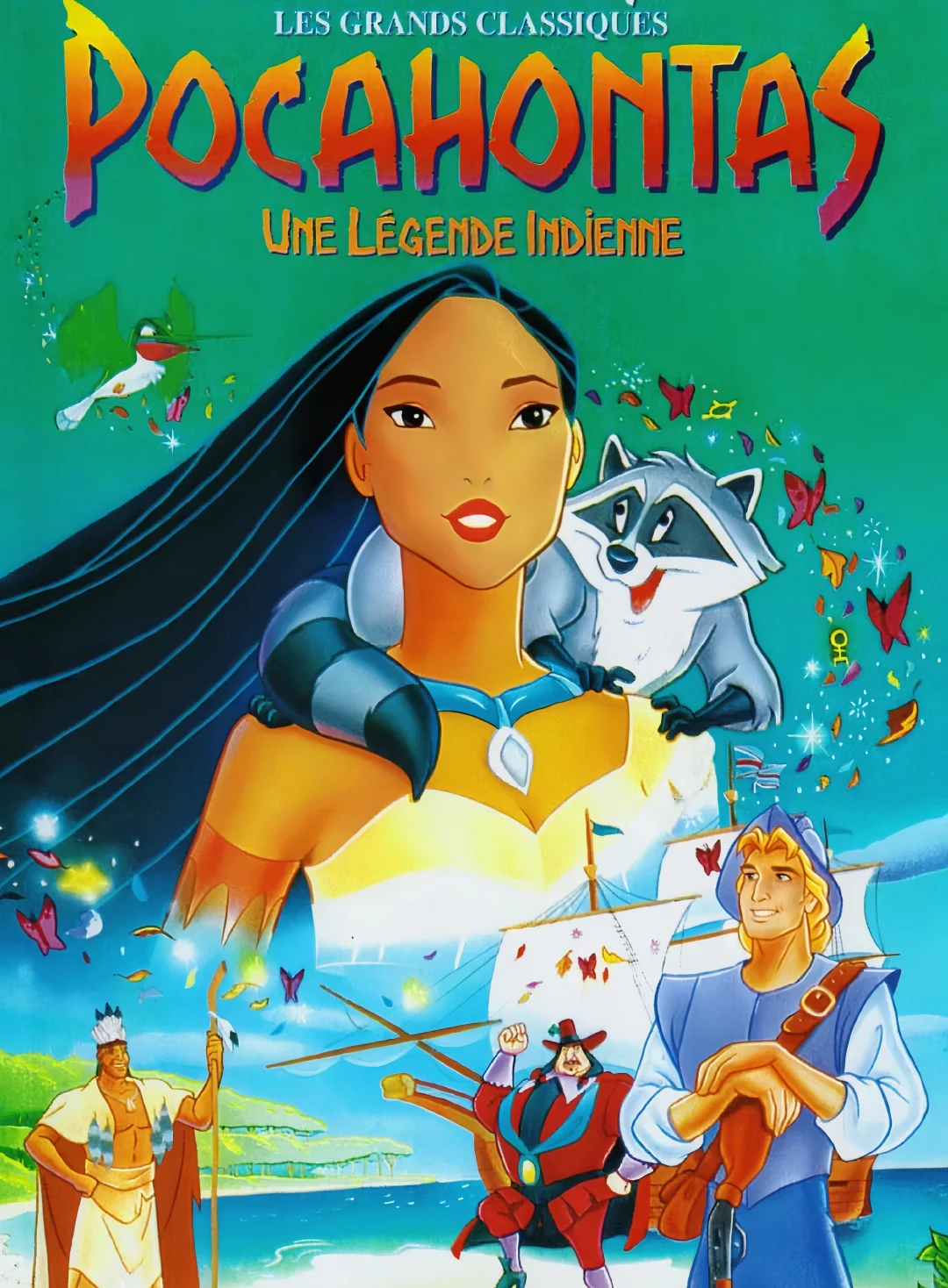 迪士尼动画电影 风中奇缘 两部曲