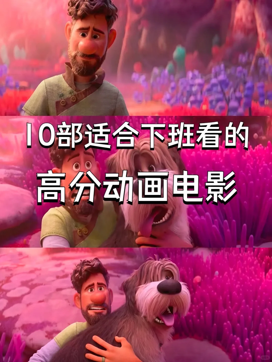 10部适合下班看的高分动画电影❗️❗️❗️