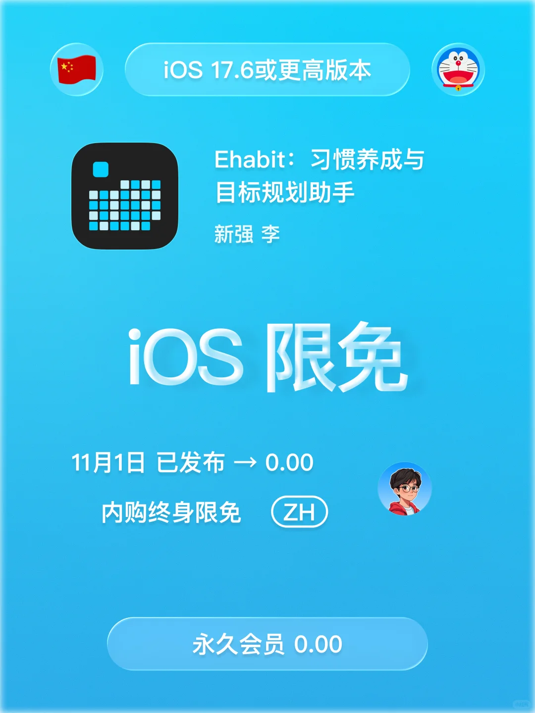 iOS 限免 - 习惯追踪器和计划器