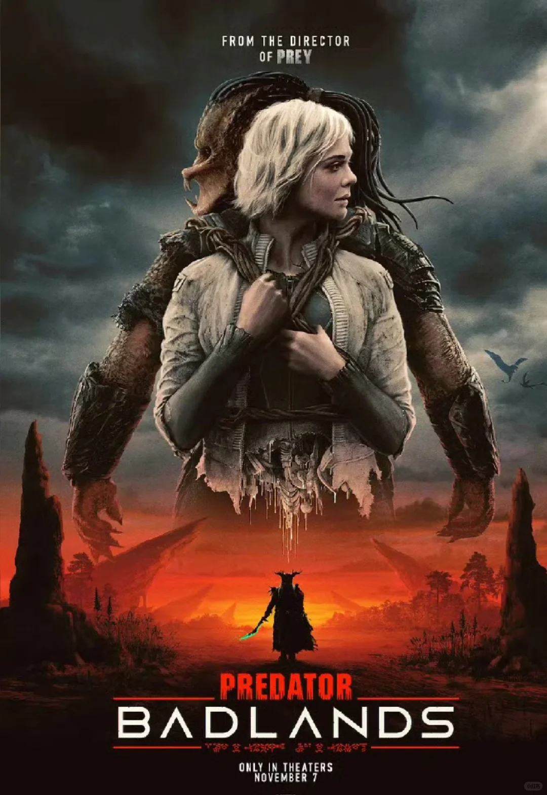 钢铁直男铁血战士✘话唠仿生人萌妹的公路片