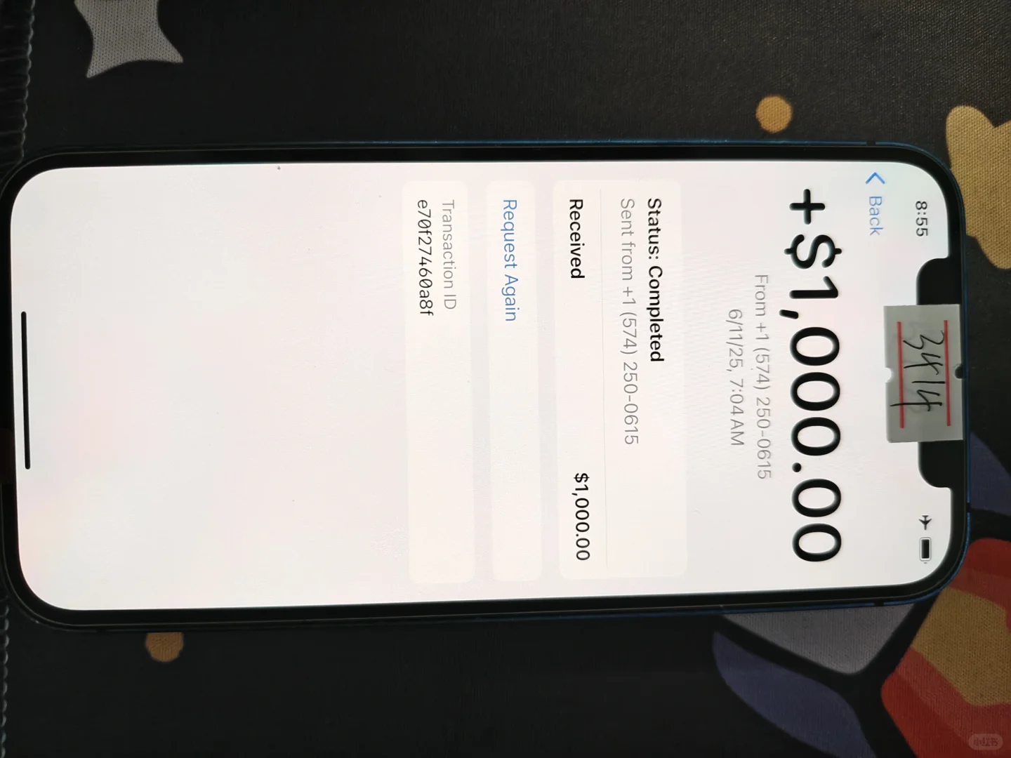 苹果支付接单中非常丝滑