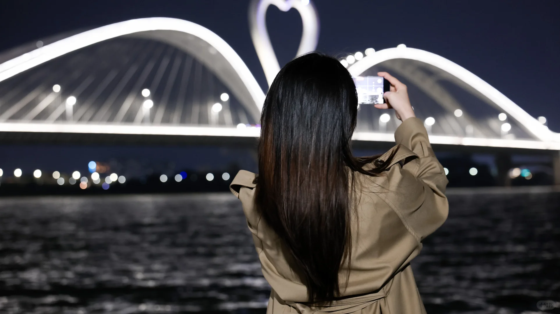 夜景鹅城大桥|“每个人都是电影的主角”