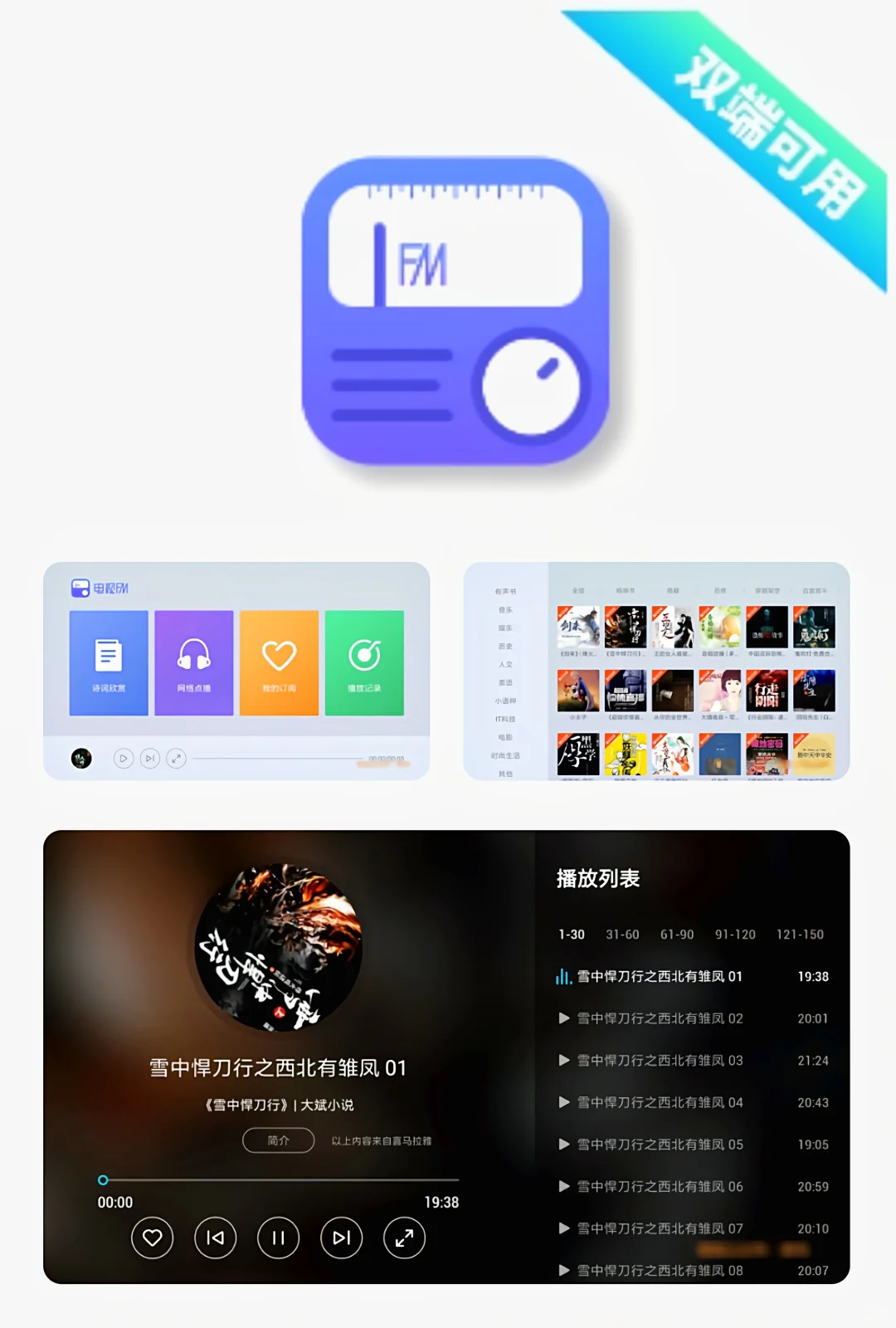 电视FM v1.0.1 纯净版（电视TV端）