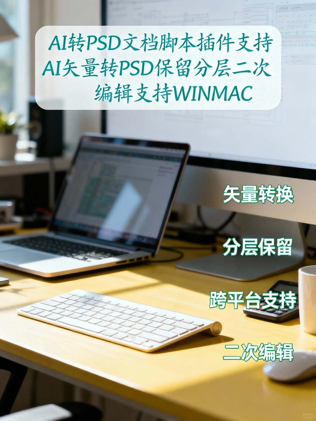 AI转PSD分层神器！都给我冲！