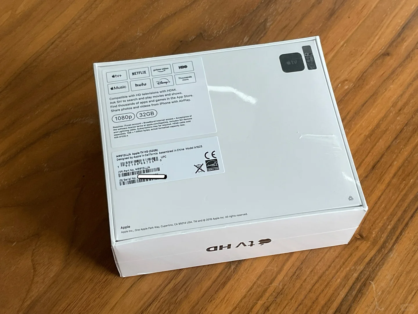 湾区出闲置全新AppleTV电视机顶盒