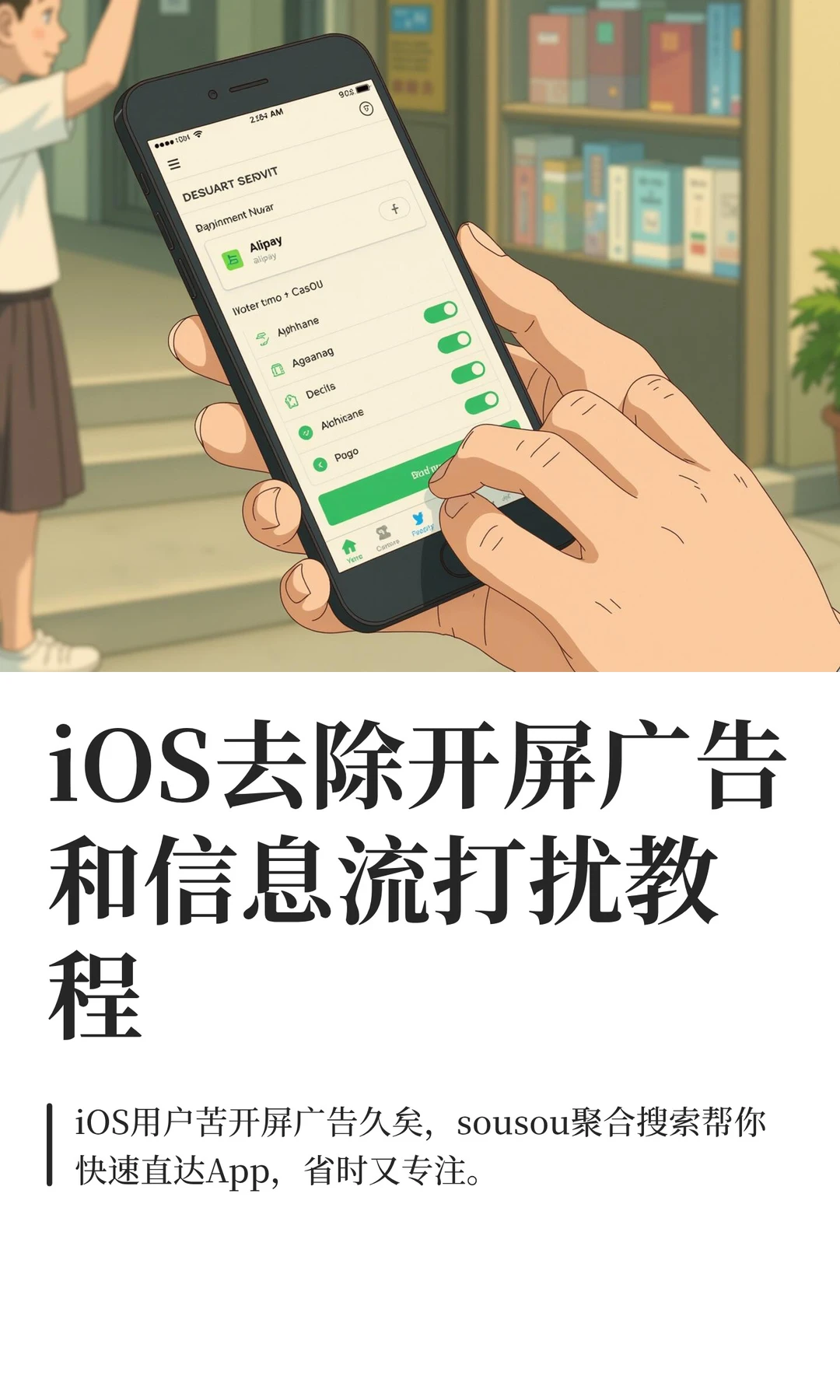 iOS去除开屏广告和信息流打扰教程