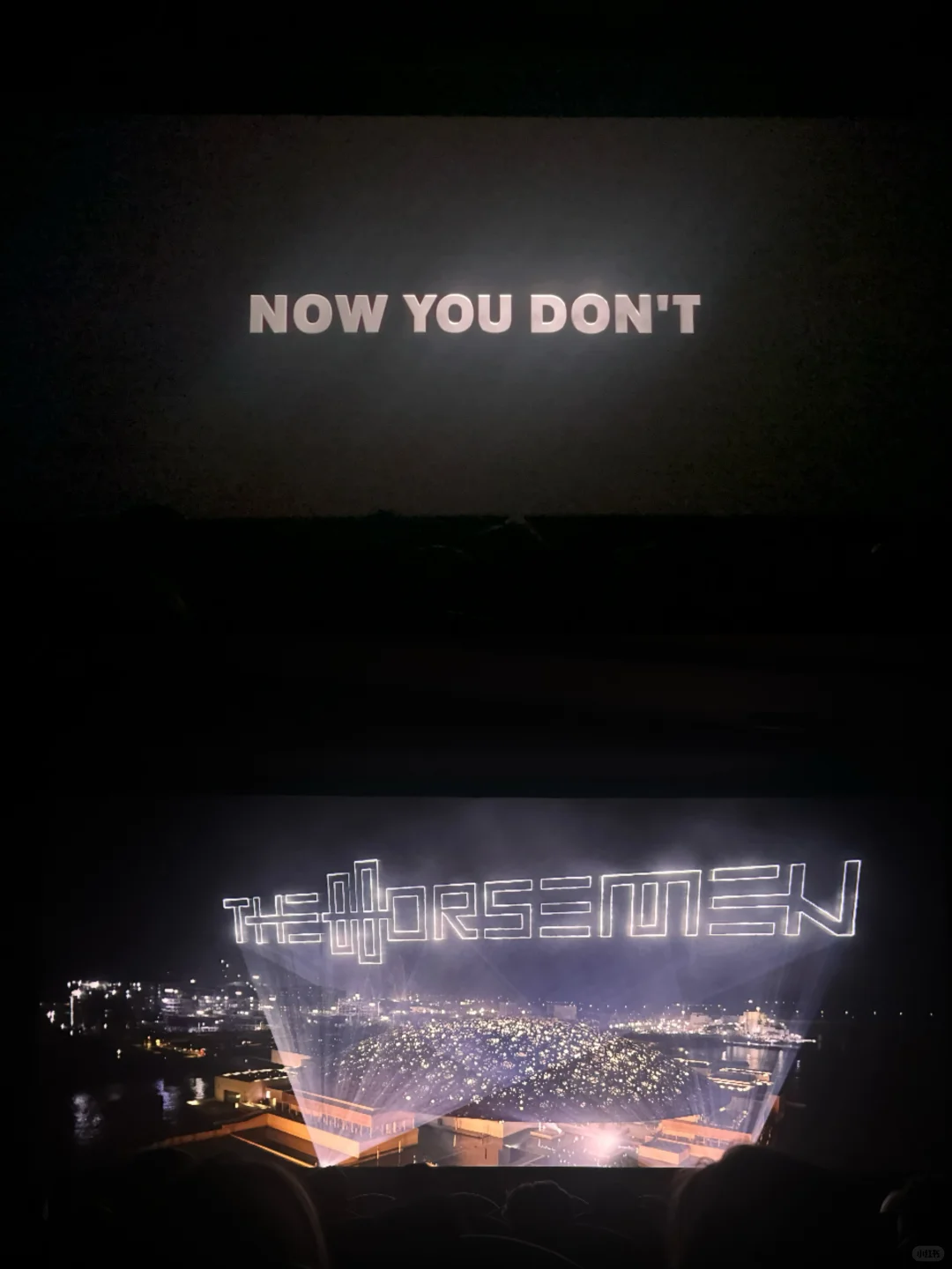 惊天魔盗团3已看完！非常的一般呀……失望😓