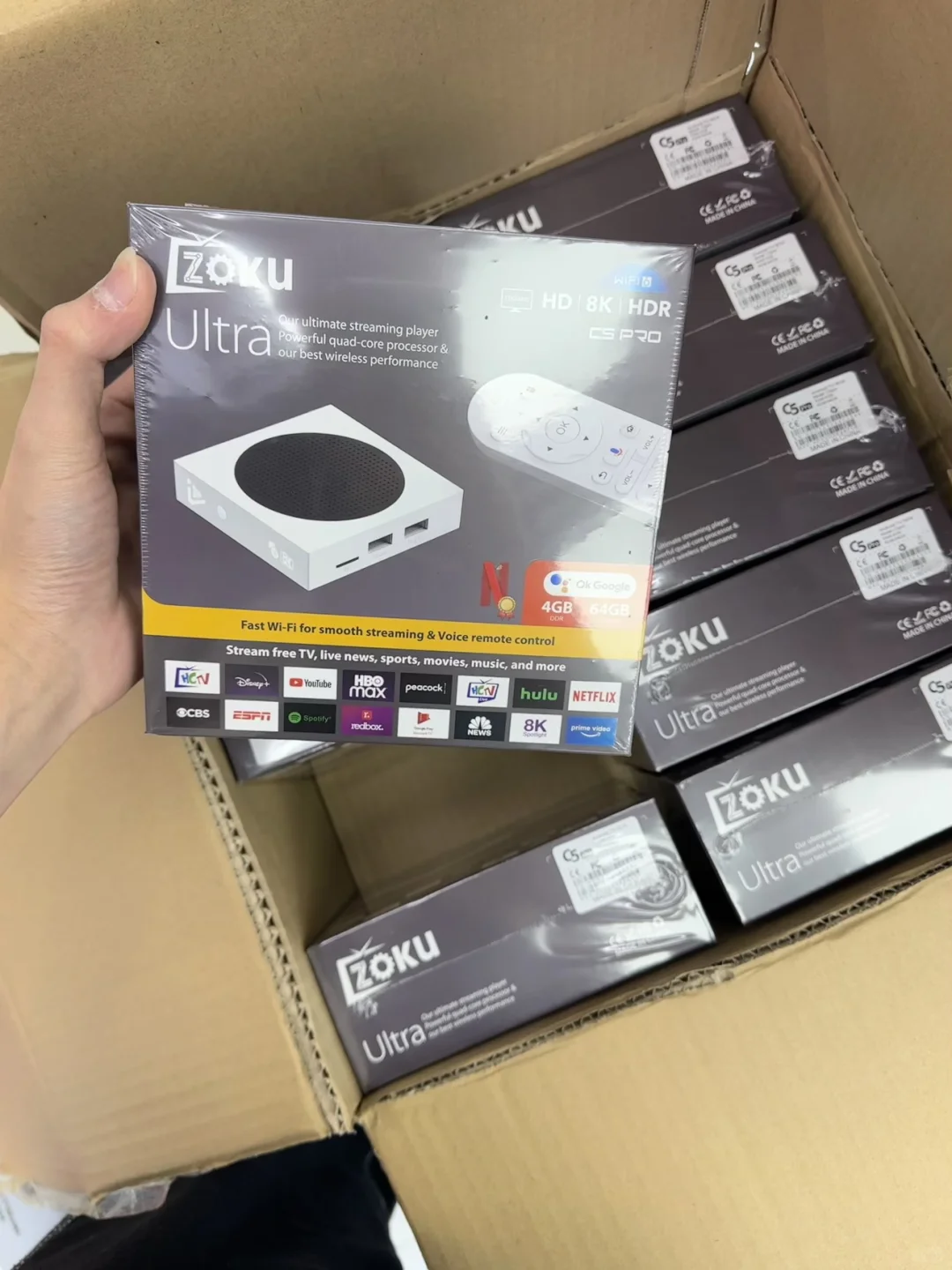 华强北顶配盒子到货