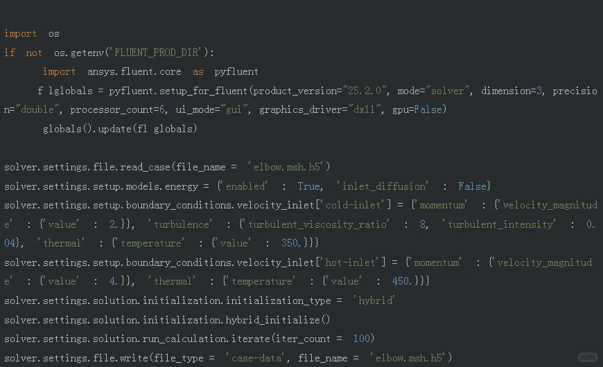 Fluent脚本录制及转换