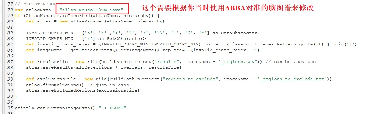 qupath-braian代码运行及结果导出解答
