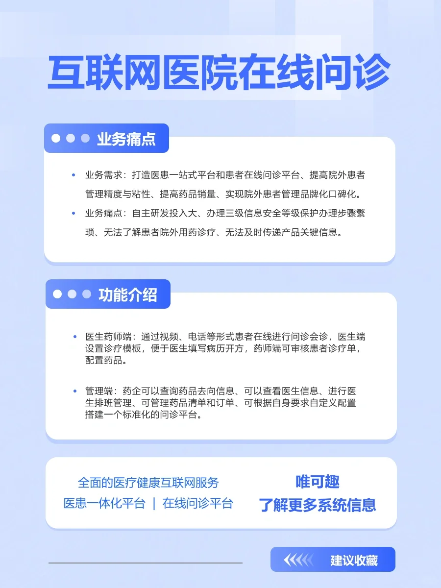 互联网医院在线问诊系统：医疗新篇章