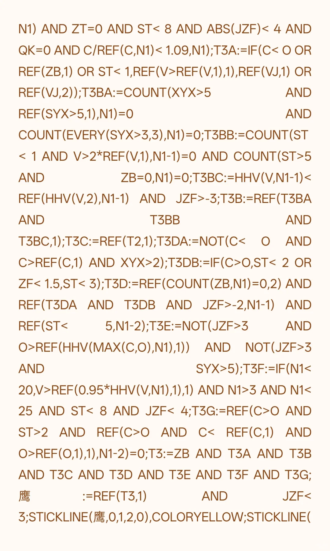 沙漠之鹰主图(副图，选股)