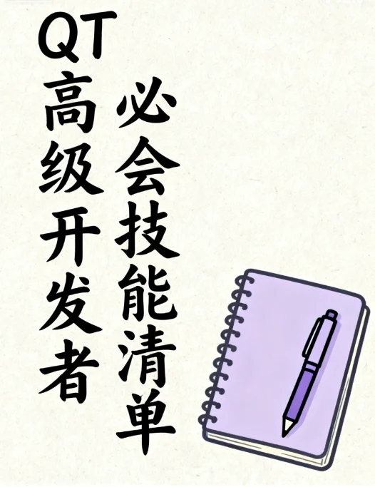 QT高级开发者必会技能清单｜解锁年薪50W+！