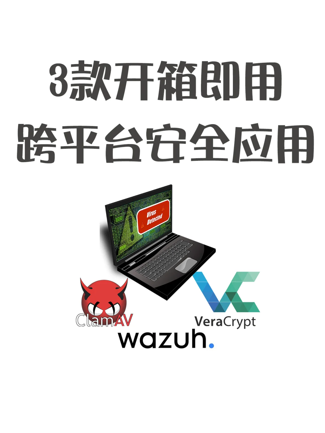 3款开箱即用的开源跨平台安全应用