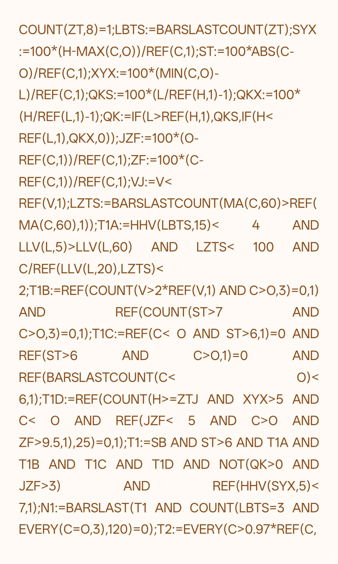 沙漠之鹰主图(副图，选股)
