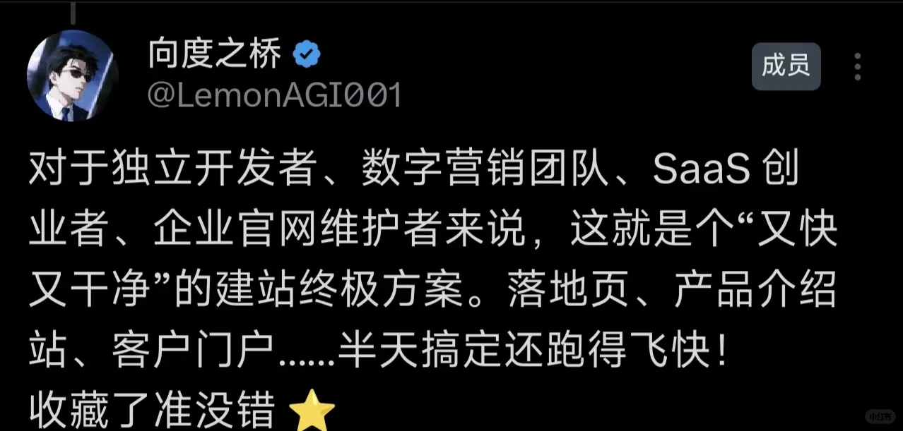 X上疯传！设计师都在用低代码建站工具