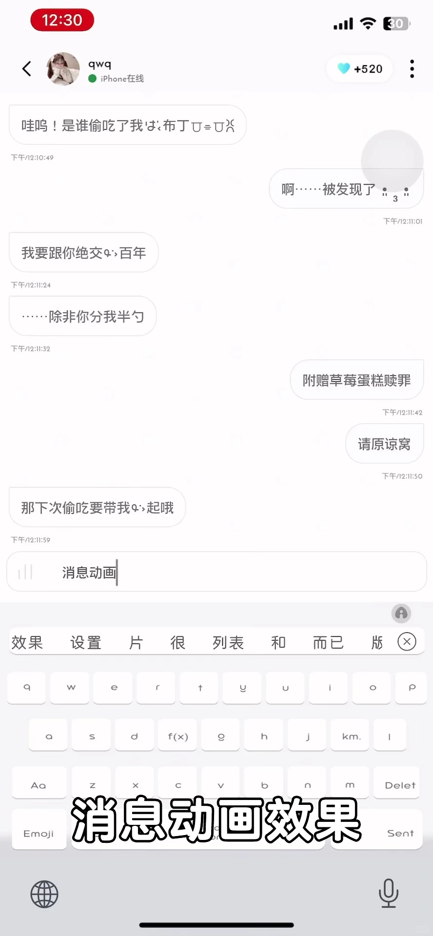 定制v动画效果展示