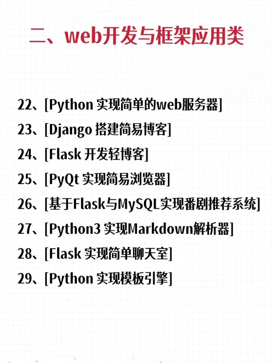 Python102个实战项目，附源码拿走即用