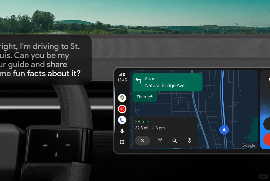 谷歌Gemini登陆Android Auto