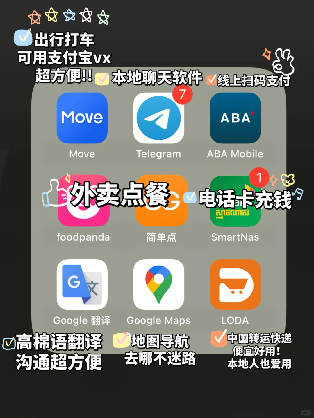 🇰🇭柬埔寨生活‼️旅行必备实用のApp合集🔥