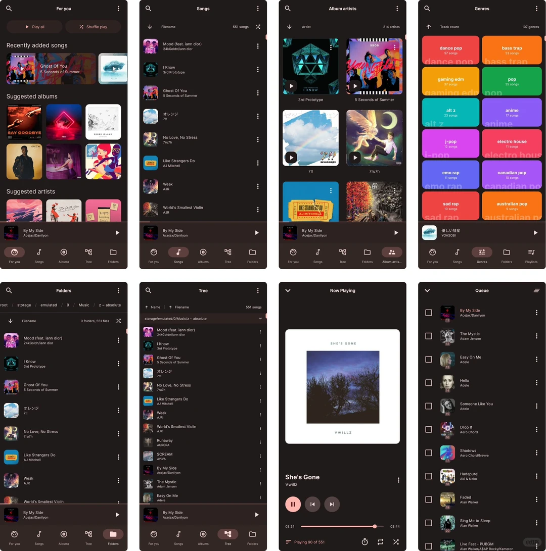 🆔 软件名称：Symphony-开源的音乐播放器