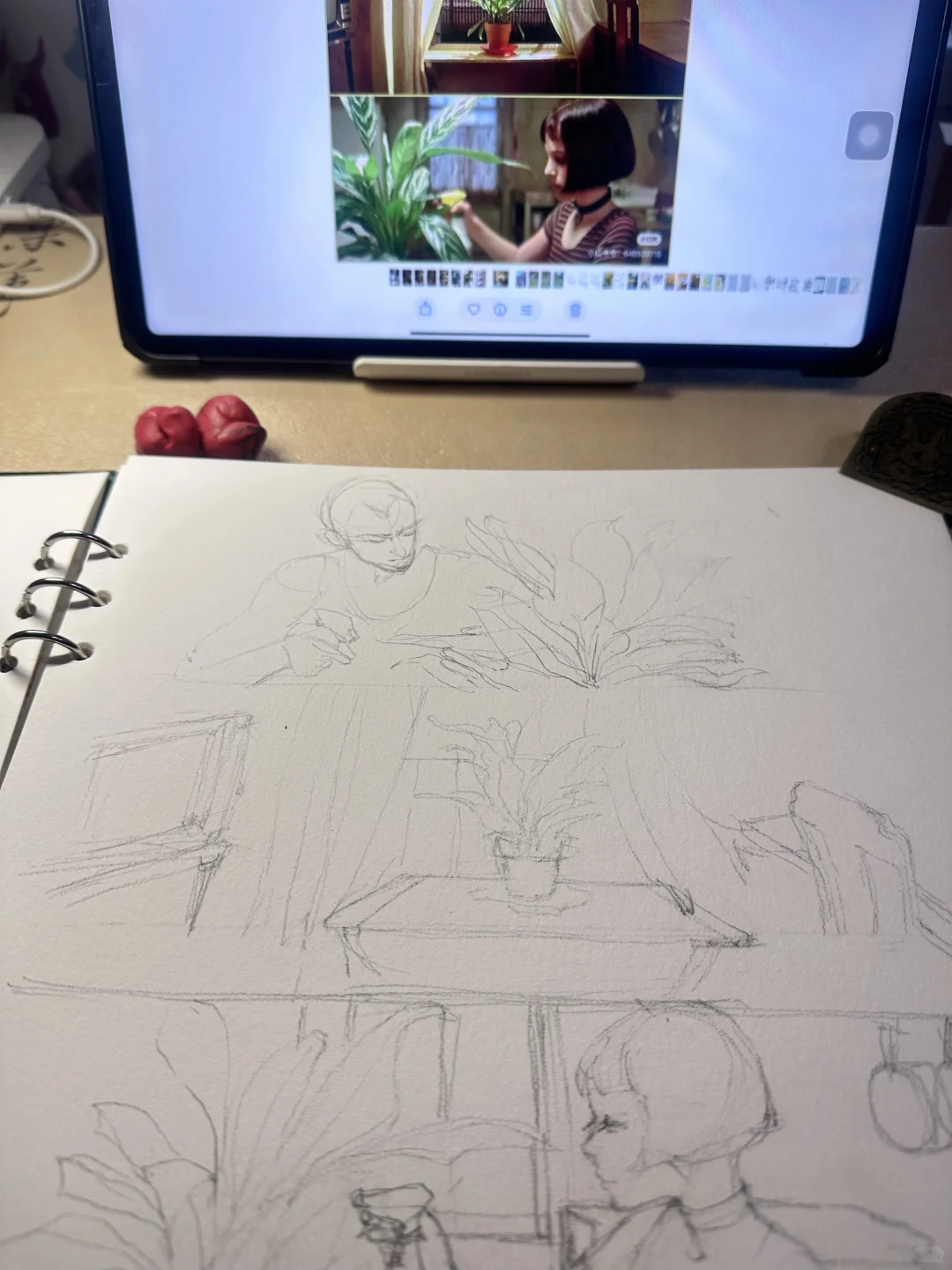 电影🎬《这个杀手不太冷》插画绘画5