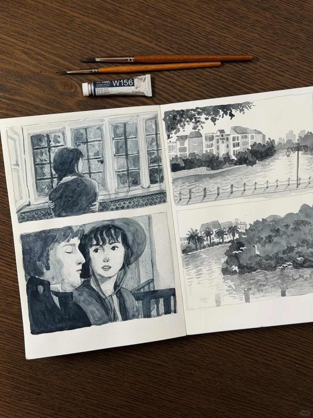 黑白电影速写团练打卡-day18