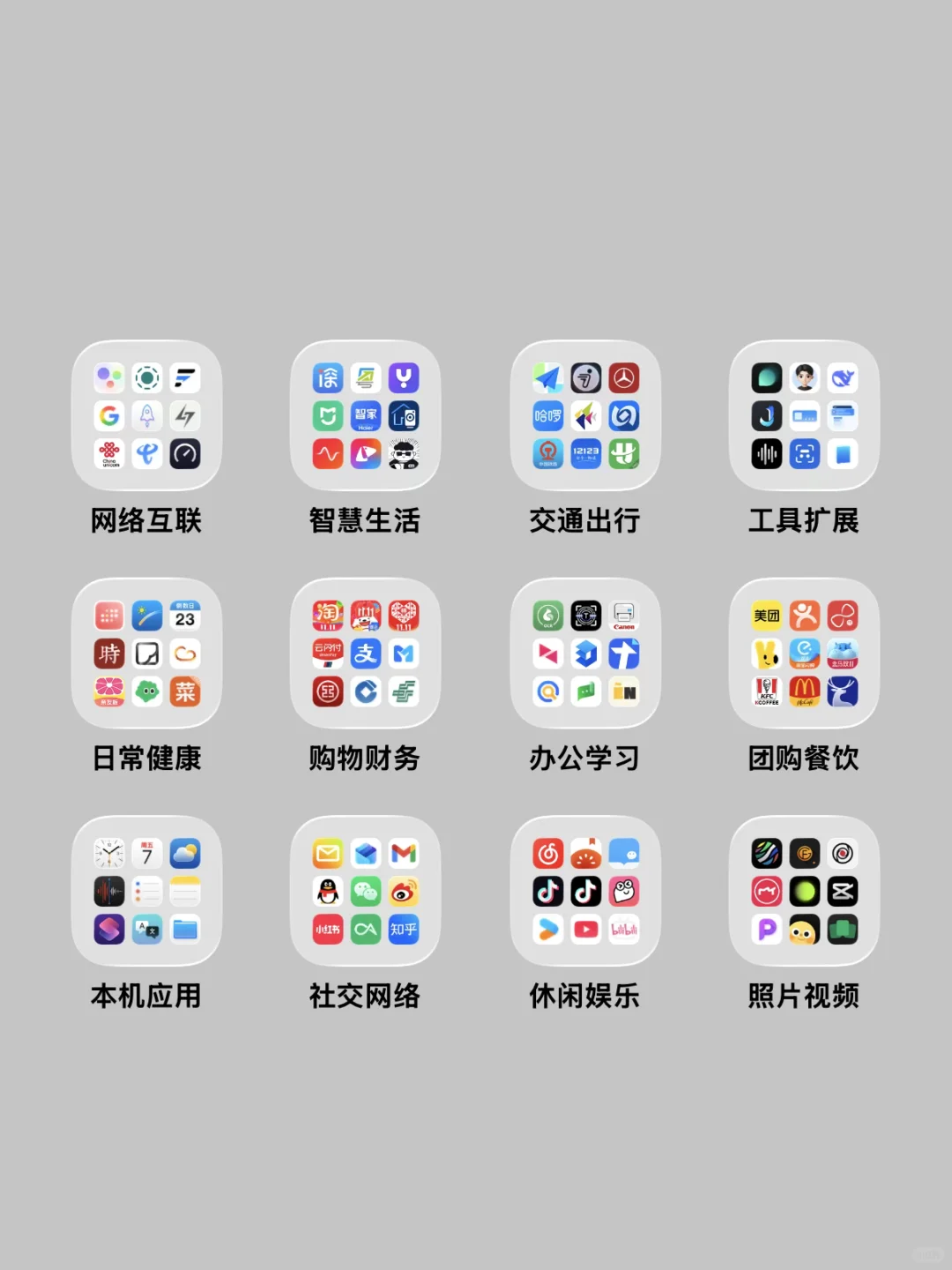iOS丨App 分类思路○