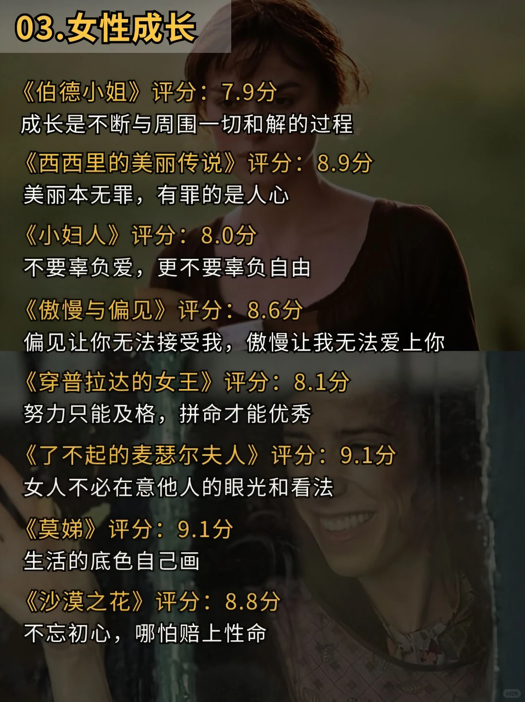 提升审美、治愈、适合所有人的48部电影