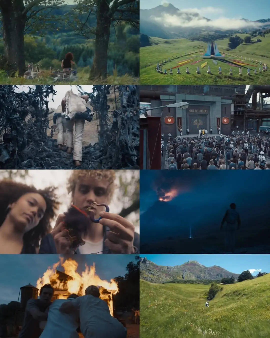 Snow总统的老中青三个形态，第50届饥饿游戏