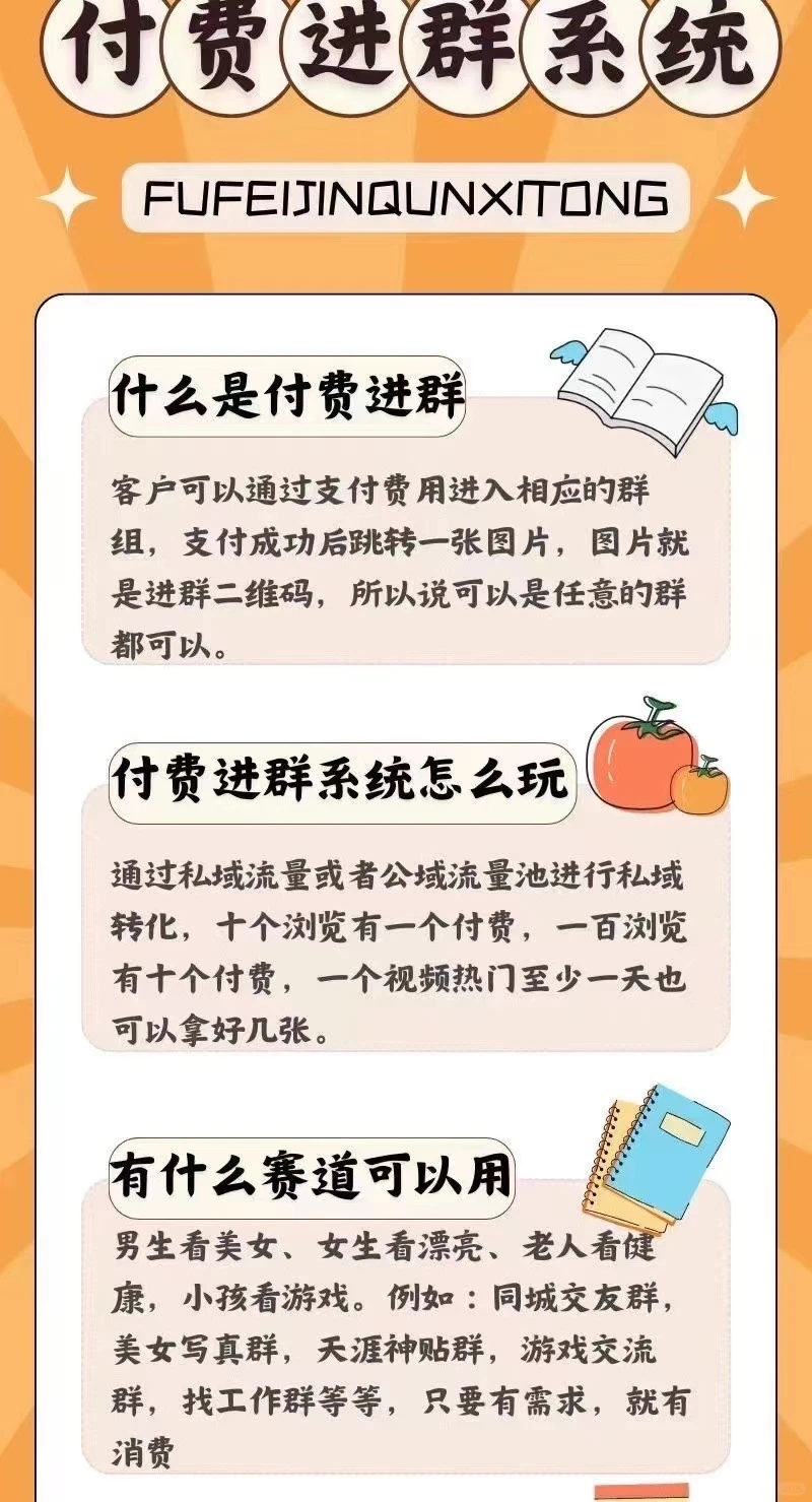 最新出炉付费进群系统源码搭建教程