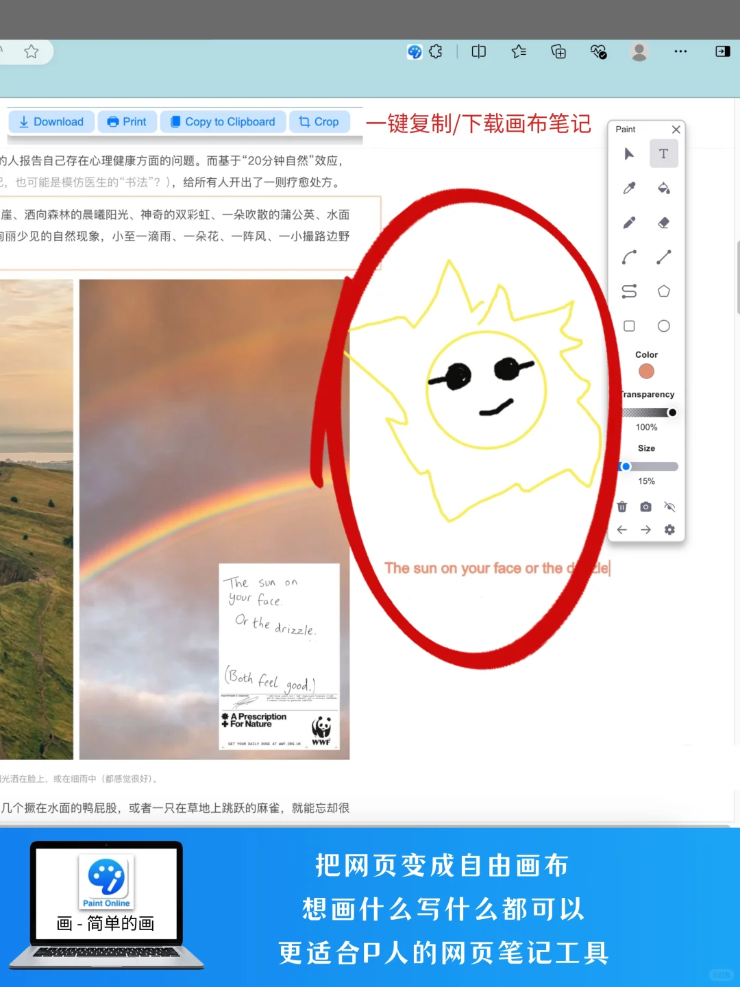 Edge免费插件 | 让任意网页变成笔记本