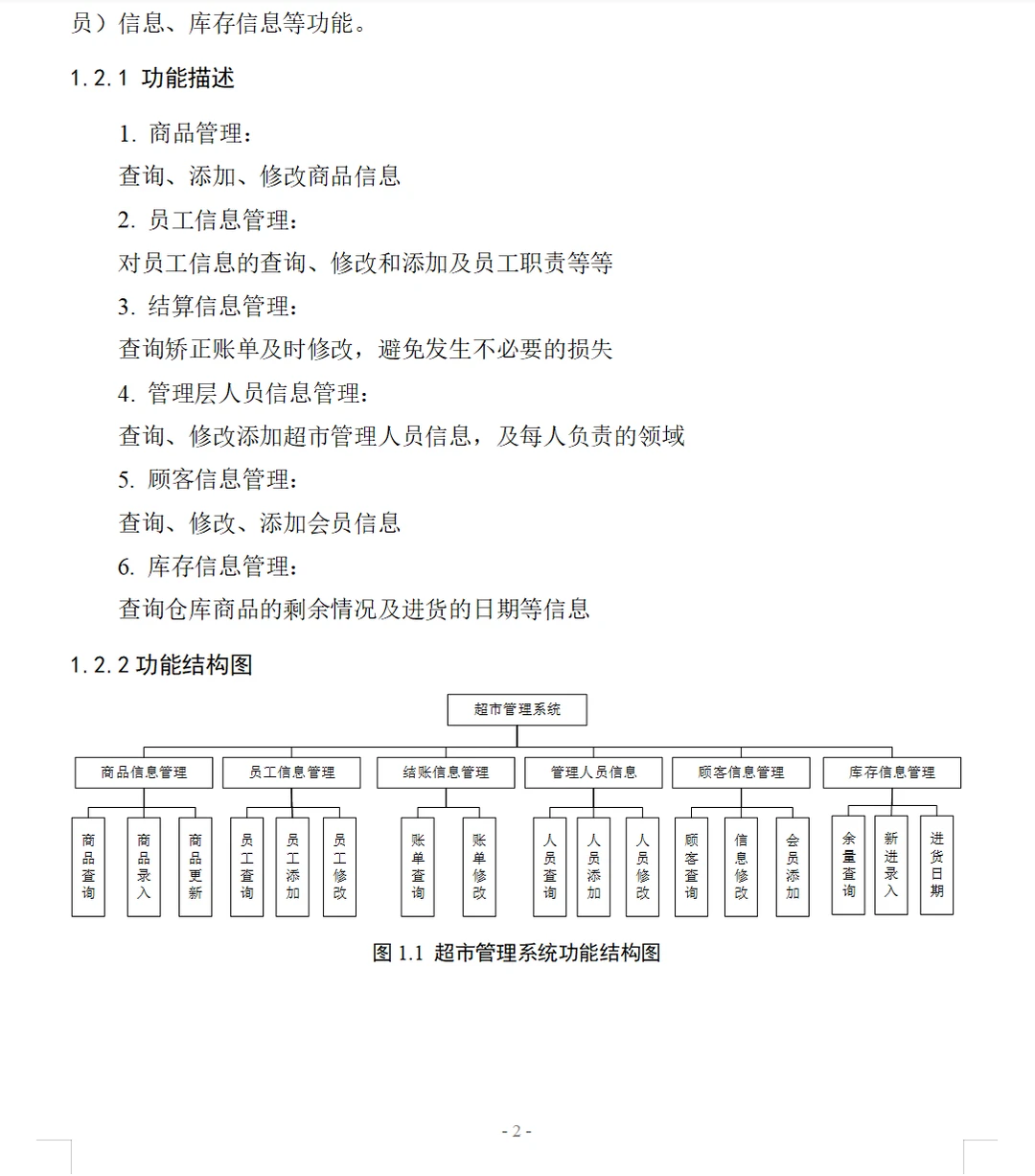 SQL Server 超市管理系统