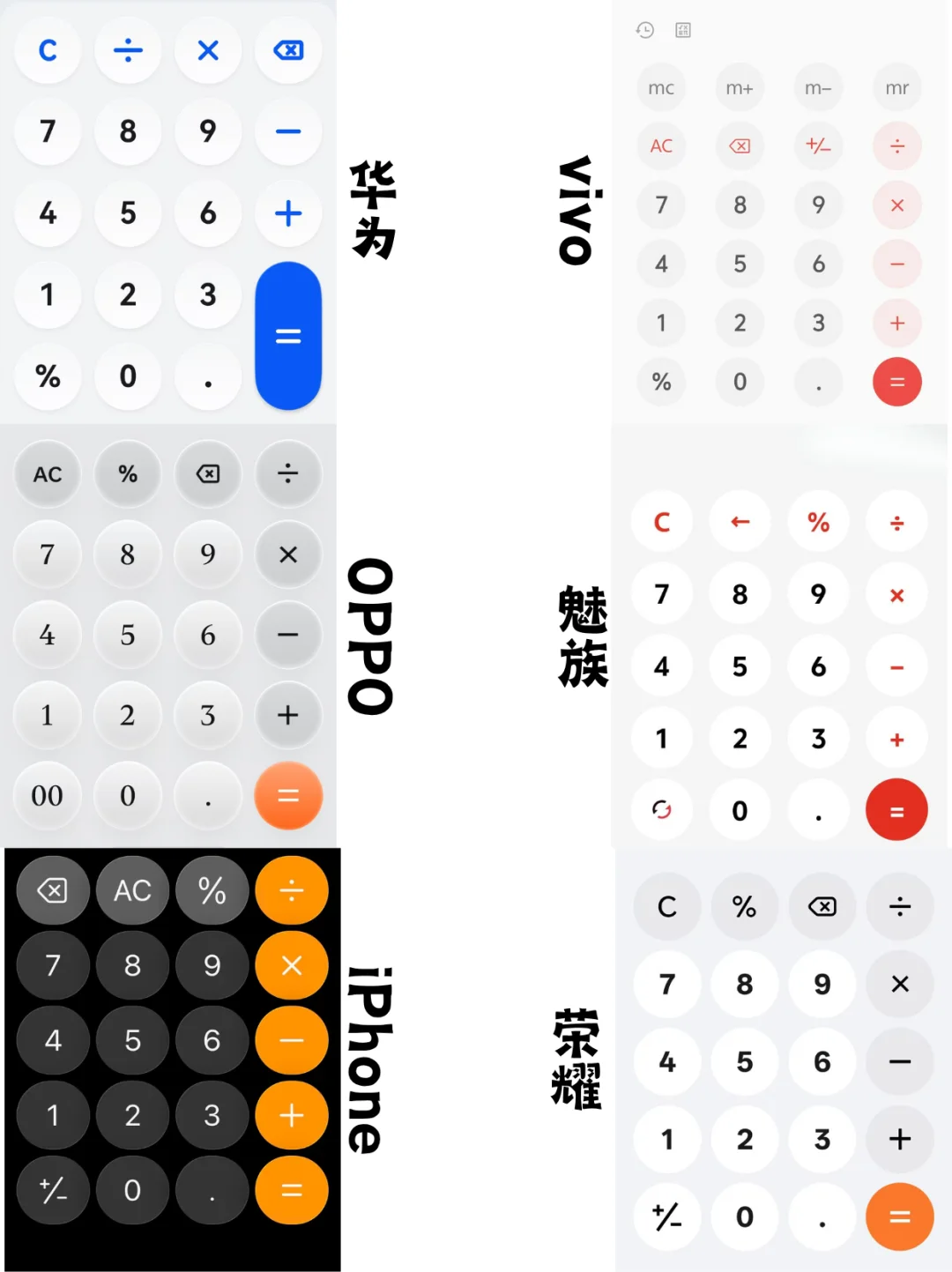 OPPO的计算器APP居然这么好看了？