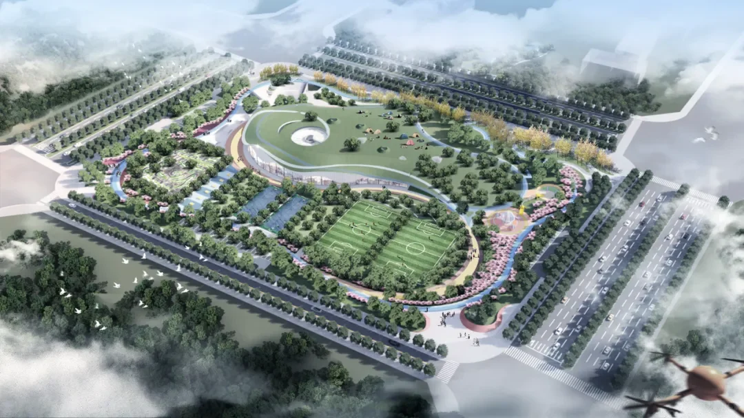 软件新城运动公园要开建了